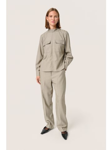 Soaked in Luxury SLVivica Blouse LS Regular fit in Melange Suiting