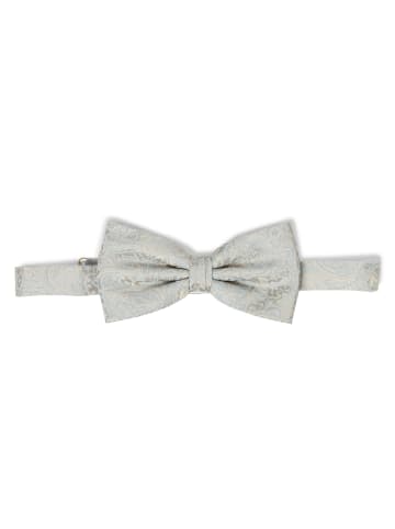 DIGEL Fliege, Einstecktuch in silber hellblau - 0001