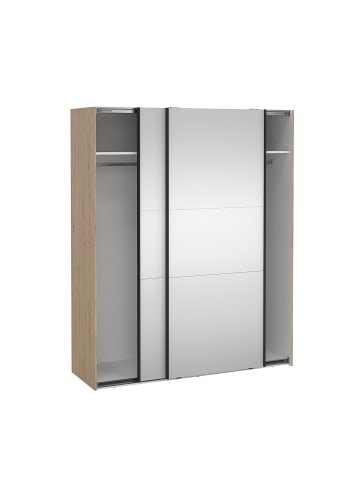 ebuy24 Schiebetürenschrank Como (2-türig) Eiche 179 x 67 cm