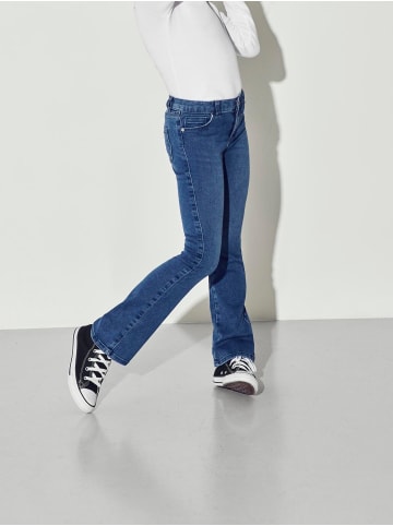 KIDS ONLY Jeans Konroyal Flared Stretch in medium blue denim