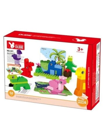 Wisam® Dubie 441 Baustein-Set Zoo Tiere große Klemmbausteine
