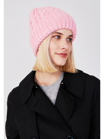 Style Republic Strickbeanie gefüttert in Rosa
