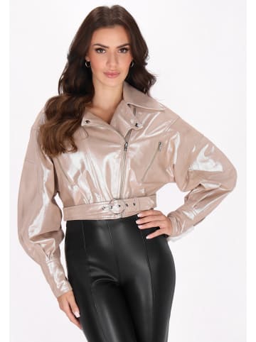 faina Jacket in beige silver