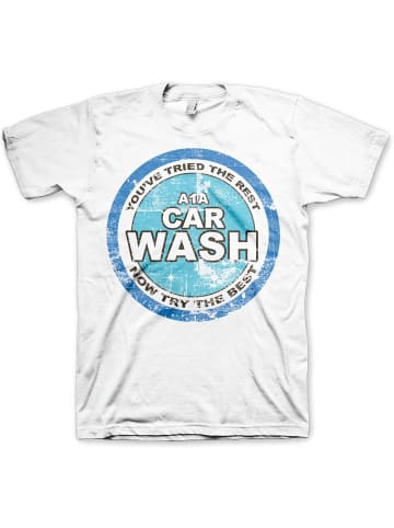 Breaking Bad T-Shirt "A1A Car Wash Big Tall T-Shirt" in Weiß