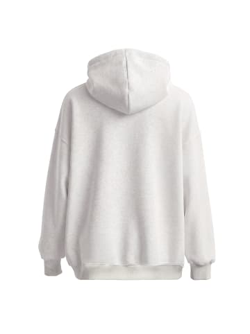 IZIA Women Hoodie in Offwhite