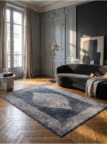 KADIMA DESIGN Teppich Flachgewebe Waschbar Barock PIZOL Strapazierfähig OEKO-TEX