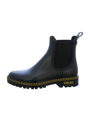 Verbenas Gummistiefeletten in Schwarz