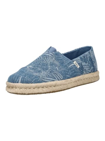TOMS Slipper in Blau