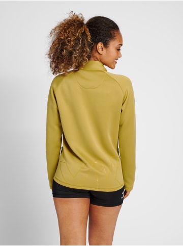 Hummel Reißverschluss Jacke Raglanärmel Hmlcima Damen in ANTIQUE GOLD