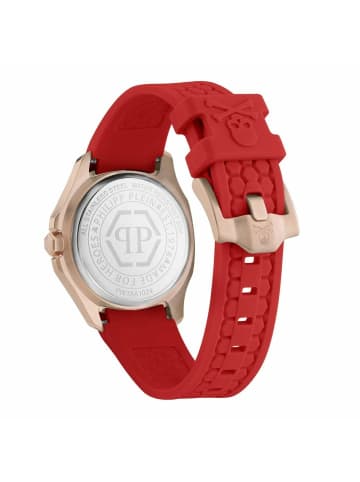 Philipp Plein Analoguhr für Damen in rot