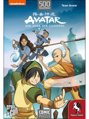 Cross Avatar - Der Herr der Elemente (Team Avatar). Puzzle 500 Teile