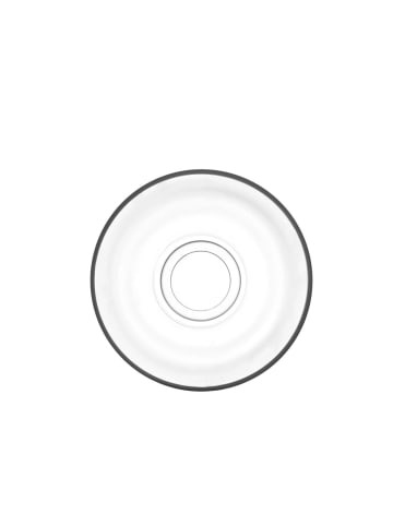COFI 1453 Lav Unterteller 6-teilig,10,5 cm – Klassisch, rund & vielseitig in Transparent