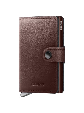 Secrid Dusk Miniwallet - Geldbörse 10.2 cm RFID in dark brown