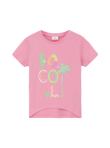 s.Oliver T-Shirt kurzarm in Pink