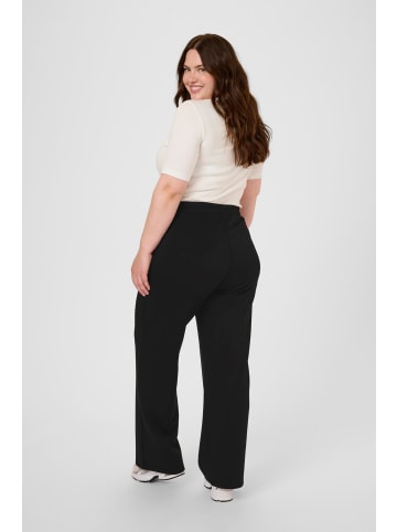 KAFFE curve Casual Hose KCannita Loose fit in Black Deep