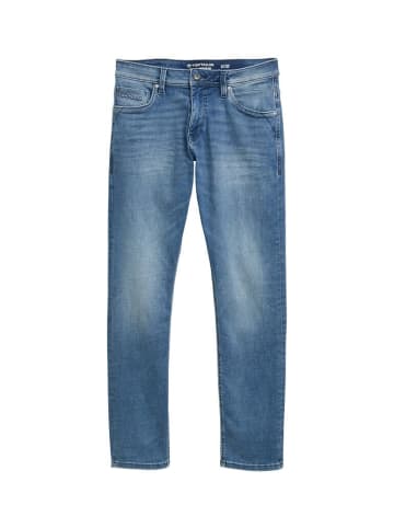 Tom Tailor Jeans in used mid stone blue denim