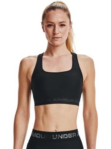 Under Armour Sport-BH "Sport-BH Armour Mid Crossback" in Schwarz