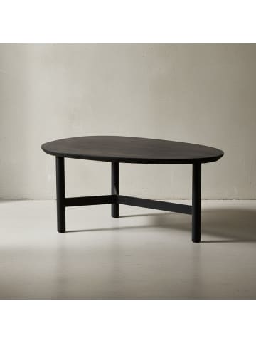 KADIMA DESIGN Couchtisch 86x50x37 cm Mango Massivholz / Metall Sofatisch