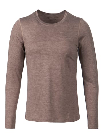 Endurance Langarmshirt Maje Melange in 1082 Shadow Gray