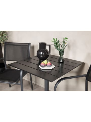 ebuy24 Cafétisch Colorado Schwarz 70 x 70 cm