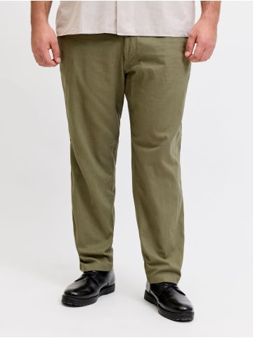 JACK & JONES PLUS Hose in Deep Lichen Green