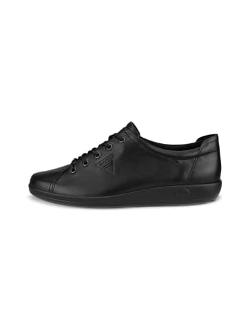Ecco SHOES "SOFT 2.0" in Black with Black Sole