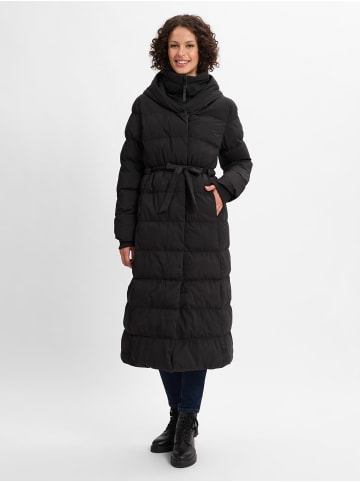 ragwear Steppmantel in schwarz