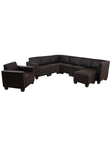 MCW Modular Sofa-System 6-1-1 Moncalieri, Schwarz