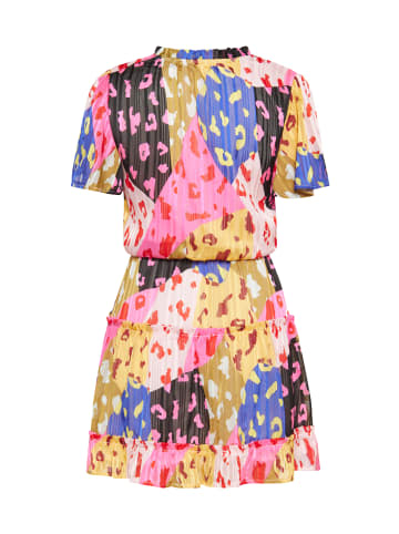 gaya Women Dress in multicolour pink