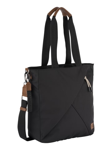 Camel Active AURUM Zip Tote Bag mit Reißverschlusstaschen in Schwarz