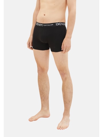 Tom Tailor Trunks 3er Pack in schwarz