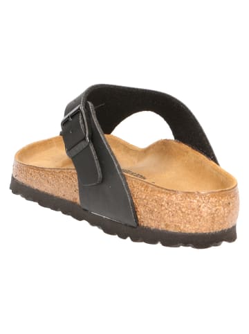 Birkenstock Tieffußbett Pantolette GIZEH in schwarz