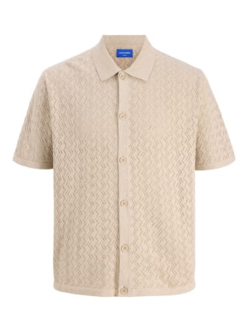Jack & Jones Gestricktes Hemd in Safari