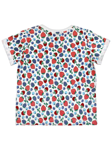 Villervalla Shirt Kurzarm Früchte in bunt