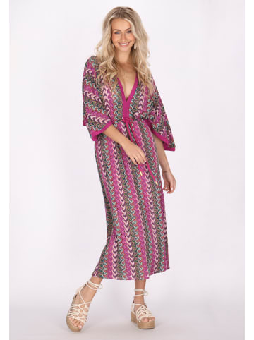 IZIA Damen Kleid in Pink Mehrfarbig