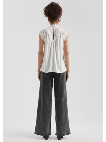 QS Bluse in 0200_ecru
