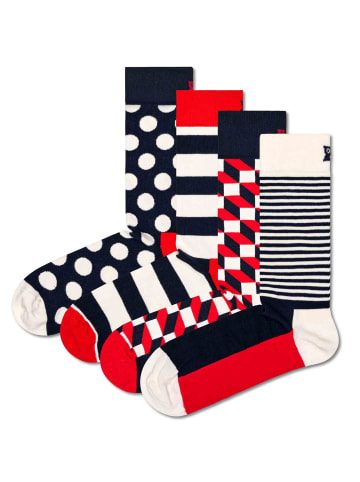 Happy Socks Socken 4er Pack in Classic Navy 2