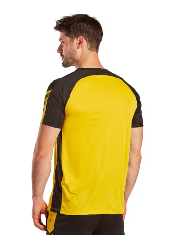 erima Herren Six Wings T-Shirt in gelb/schwarz