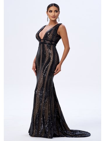 Moda Minx Abendkleid HANNAH in Black
