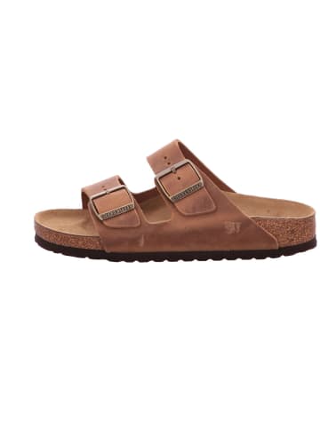 Birkenstock Pantoletten Arizona in cognac