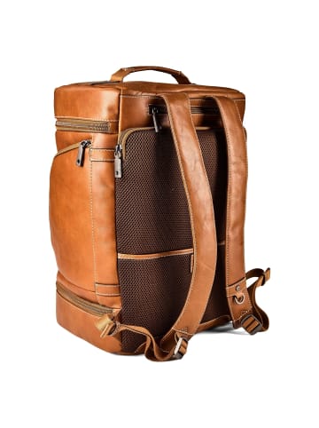 Jekyll & Hide Business-Rucksack Leder 45 cm Laptopfach colt