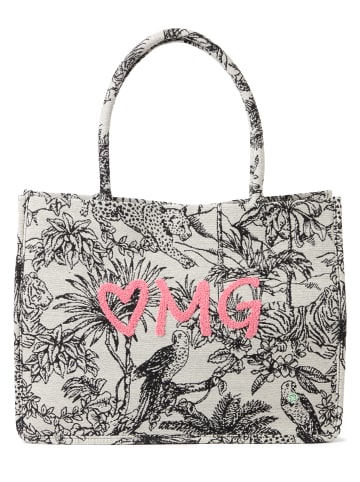 Codello Shopper in schwarz weiß - 0001