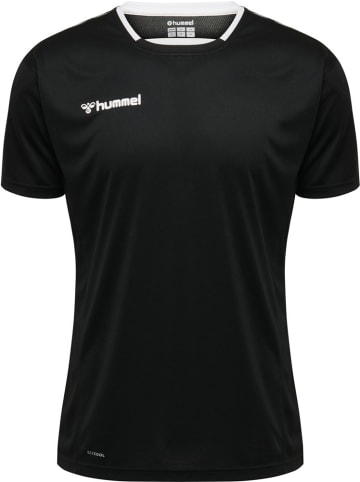 Hummel Kinder Sportshirt in Schwarz