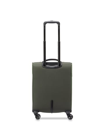 Roncato Metropolitan 4 Rollen Kabinentrolley 55 cm mit Dehnfalte in green