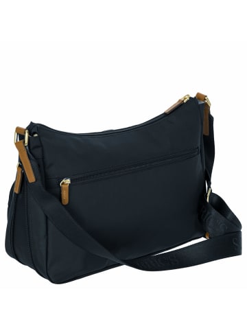 BRIC`s X-Bag Shopper M - Schultertasche 34 cm (poppy) in ocean blue