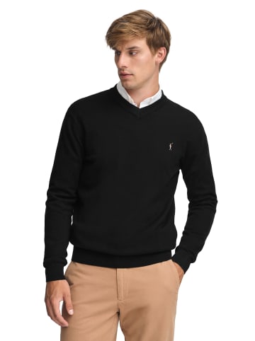 Polo Club Pullover in Schwarz