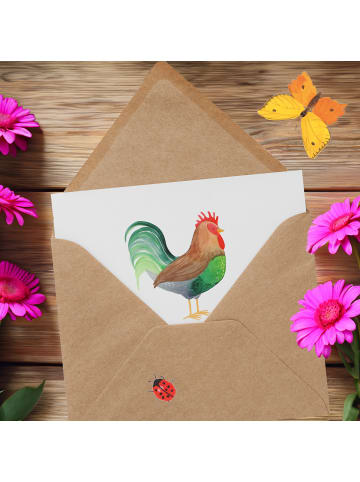 Mr. & Mrs. Panda Geschenk Gutschein Bauernhofzauber mit Spruch in Weiß