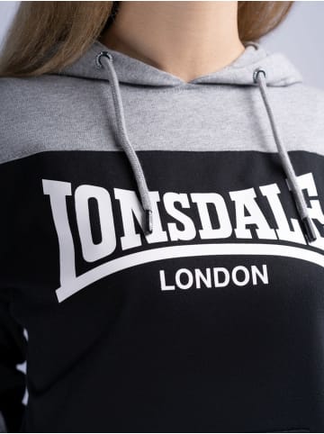 Lonsdale Trainingsanzug "Lurgan" in Schwarz
