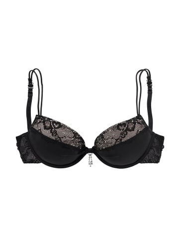 LASCANA Push-up-BH in schwarz