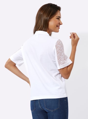 Sieh an! Trachtenshirt in weiß